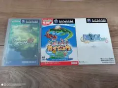 ゲームキューブソフト3本セット　テイルズ　カイジュウの島　ファイナルファンタジー