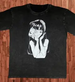 未着用　伊藤潤二　Tシャツ　ヴィンテージブラック　綿100% ④