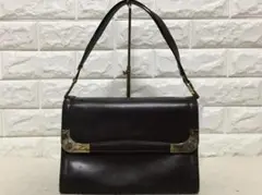 no9591 COMTESS コンテス 本革 レザー ショルダー バッグ