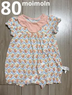 moimoln 花柄ロンパース 80