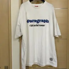 paragraph 半袖　ロゴTシャツ