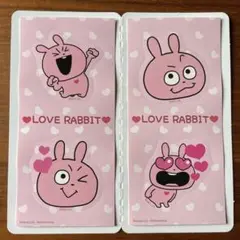 スタジオUG にしむらゆうじ きゃらくたぶるステッカーズ ☆ラブラビット 新品