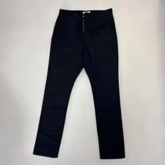 【新品】タグ付き　黒 スリムフィットパンツ 未使用タグ付き