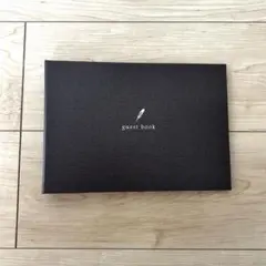 ゲストブック　芳名帳　ブラウン