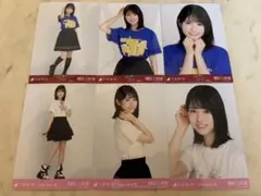 増田三莉音 乃木坂46 Tシャツ 北海道 フリルミニスカ 生写真 6種コンプ