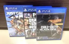 PS4ソフト3セット売り