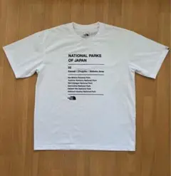 THE NORTH FACE/ナショナルパークスT/ホワイト/XXL