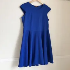 Mint ワンピース ノースリーブ　ロイヤルブルー　ブルー　青　サイズ14