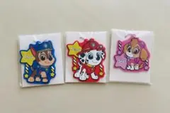 【新品未開封】パウパトロール　おなまえラバーチャーム　3個セット　かっぱ寿司