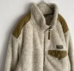 エルエルビーン　フリースジャケット　べージュ