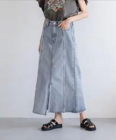 LOWRYSFARMタイトロングスカート