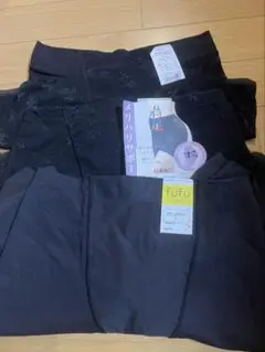 新品　レディース　L ガードル　パンツ　ブラック　ワコール　福助
