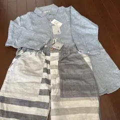 【新品未使用】ルームウェアセット（シャツ＆パンツ）