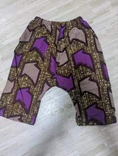 【セール】アフリカンバティック　キッズパンツ