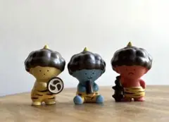 【新品】鬼の置物(3つ)