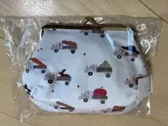 表現社　ネクタイ さん がま口コスメポーチ