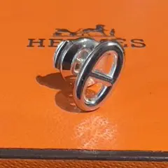 HERMES エルメス シェーヌダンクル ピアス シルバー925