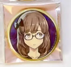 人狼ジャッジメント 紫エマ 缶バッジ