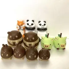 ずん栗アニマル　fruits pigs ぴょこっとあにまるず！ 計11体セット