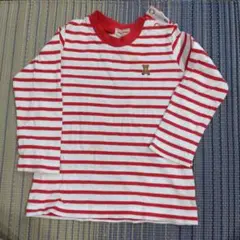 mikihouse　長袖Tシャツ　ボーダー
