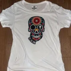 69 SLAM スカルプリント Tシャツ L