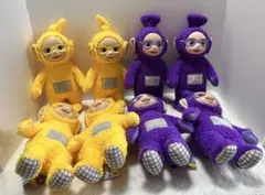 テレタビーズ　サングラスGBぬいぐるみ（ティンキー・ウィンキー／ラーラ）　8点