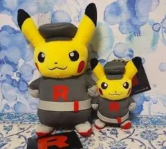 ポケモン 団員ごっこピカチュウ ロケット団 ぬいぐるみ ピカチュウ Amazon.co.jp: ポケモンセンターオリジナル マスコット 団員