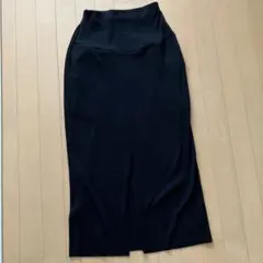 【産前・産後対応】マタニティ／リブナロースカート　2セット