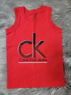 Calvin Klein Jeans 赤 タンクトップ 3T