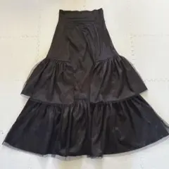 VIOLETTA ヴィオレッタ チュールレイヤードフレアスカート
