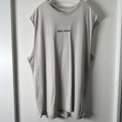 Youngla 完売品グレー ノースリーブタンクトップ