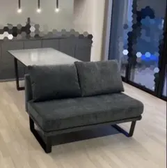 松田家具　1250背付ベンチ