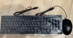 【新品未使用】キーボードとマウスセット(有線)