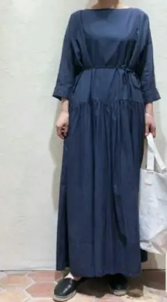 Khadi and Co カディアンドコー コットンワンピース 定価8万5千円