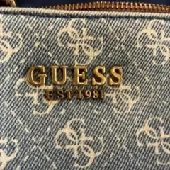 GUESS デニムショルダーバッグ