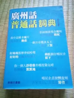 広州話普通話辞典 詞典　広東語