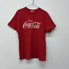 Coca-Cola Enjoy 半袖Tシャツ M 赤　◇24