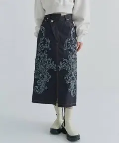 taakk デニムスカート