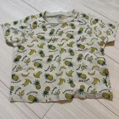おさるのジョージ 風 総柄 半袖 Tシャツ 100cm