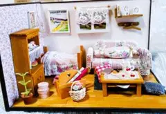 ★　ドールハウス、小さなお部屋完成品 ★　45