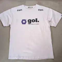gol. ホワイト Tシャツ サッカー