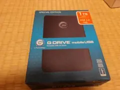 【未使用品】G-DRIVE 1TB ブラック