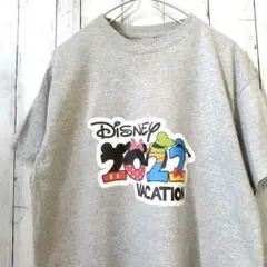 GILDAN Disney 2020VACATION Tシャツ グレー M 古着