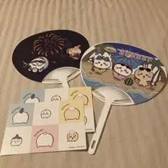 ちいかわ　ちいぽけ　ちいかわぽけっと　うちわ　ポストカード　ノベルティ
