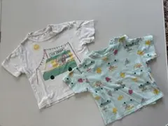 H&M アイスクリームTシャツ 2枚セット 80cm