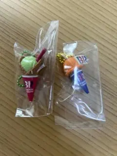 31アイスクリームコーンキーホルダーセット