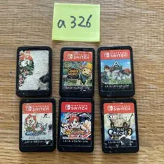 a326 Nintendo Switch ゲームソフト 6本セット