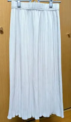 プリーツスカート ゴムウエスト