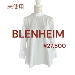 ♦︎未使用ブレンヘイム　2WAY リボン　ボウタイ　ブラウス　ホワイト