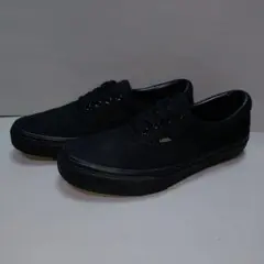 バンズVANS限定デッキシューズ日本未発売ERAエラ25.5オールブラック超美品